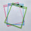 30Pcs Reusable Dry Erase Pockets, Assorted Colors for Children Kids Students 4