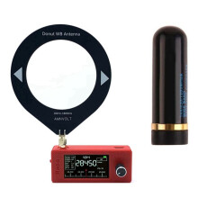 0.5khz-181mhz Portable Radio 1.9inch IPS Screen Pocket Radio with Antenna All Band Radio Receiver SW MW VHF Radio