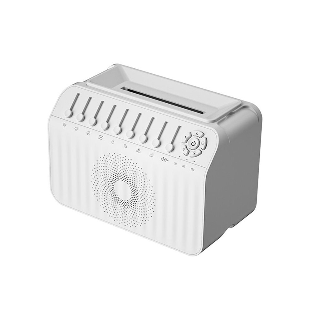 Speaker Noise Sleep Aid Night Diffuser Humidifier Machine Free Combination Of 8 Goup Nature Sound White/Light 4713949790777