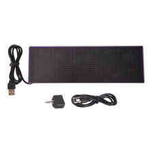 Wyświetlacz Muzyki LED Światło RGB Kolorowe Widmo Pickup Lampa Atmosferyczna Wskaźnik Poziomu Sterowania Głosem