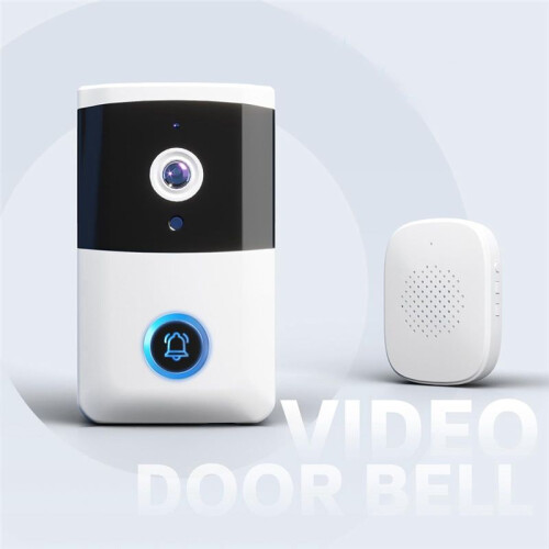 Wireless  Doorbell - Wireless Doorbell with with Intercom Function -with Night Vision - Doorbell for Home Security 2