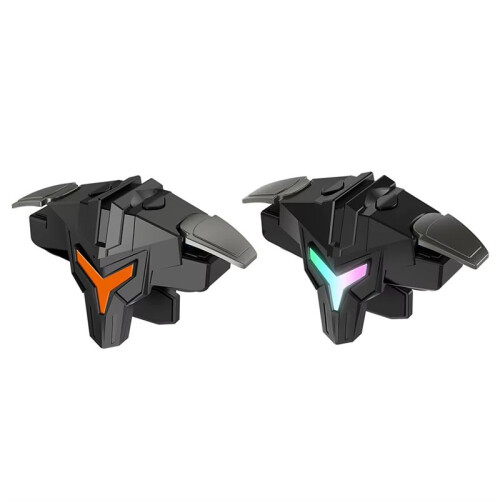 RGB A1 Mobile Gaming Trigger 4-Finger-Gamecontroller Professionelle Trigger Joystick für Mobiltelefone