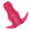(Transparent red) Hollow Anal Plug Trainer for Couples (50 chars) 2