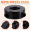 4PCS Double Split Shaft Collars Oxide Set Screw Style Double Split Setscrew Shaft Collar Inner Diameter 20x40x15mm 2