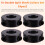 4PCS Double Split Shaft Collars Oxide Set Screw Style Double Split Setscrew Shaft Collar Inner Diameter 20x40x15mm 7