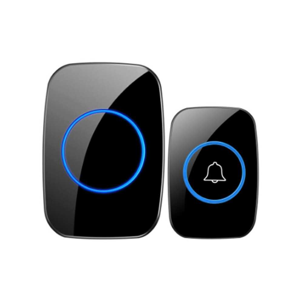 Home Intelligent Wireless Doorbell 300M Waterproof Welcome Smarthome Long-Range Pager Door Bell Chime Eu Plug 4712450063769