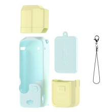 Silicone Protective Cover for  Osmo Pocket 3 Handle Soft Sleeve Anti-Scratch Portable Protector Housing Shell C