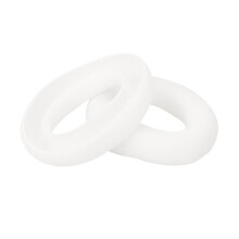 Replacement Earpad for Soundcore Q20I Headphone Silicone Ear Cushions Ear Pad Cover White