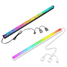 Striscia LED ARGB In Lega di Alluminio, Barra Luminosa Magnetica per Computer, 5 V/3 Pin, Piccola Scheda Madre A 4 Pin, Case per PC, Luce per