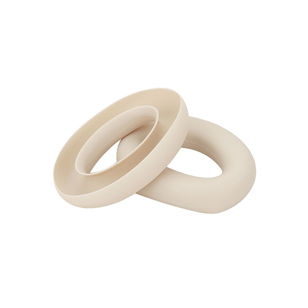Replacement Earpad For Soundcore Q20i Headphone Silicone Ear Cushions Ear Pad Cover Creamy White 4711675979657