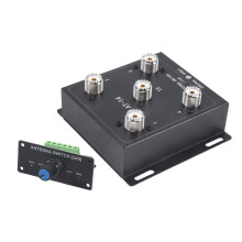 New AT-14 4-Way Coax Remote Antenna , Convenient Switching 1.8MHz-60MHz 500W PEP for Radio Stations and Radios