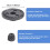 Dark Gray spiral set conical gear for  9523 angle grinder 7