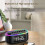 Multiple White Noise Combinations LED Display Screen Speaker and USB Playback with RGB Atmosphere Black 8