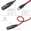 USB Microphone Cable Microphone Cable Computer USB to XLR Microphone Connect Computer Cable Audio Cable Adapter 8