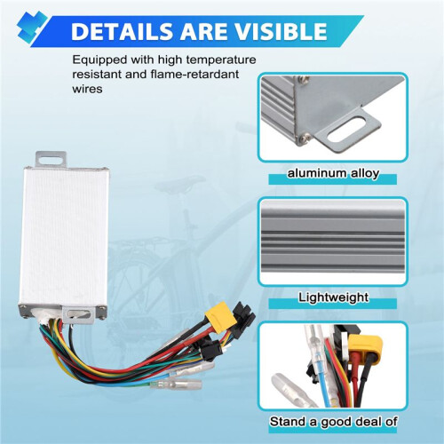 350 W 36 V Elektroroller E9T Controller Aluminiumlegierung Elektrofahrrad Motor Controller Elektrischer Controller 2