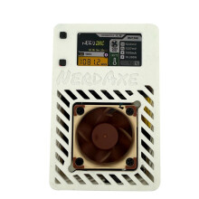 NerdAxe Miner Nerdminer Solo Lottery Miner 500Gh/S BM1366 ASIC Chip para Bitaxe BTC Miner Ventilador Super Silencioso Plugue BR
