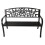 Birchtree BIRCHTREE Steel Garden Bench 3 Seater C079 2