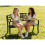 Birchtree BIRCHTREE Steel Garden Bench 3 Seater C079 3