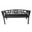 Birchtree BIRCHTREE Steel Garden Bench 3 Seater C079 4