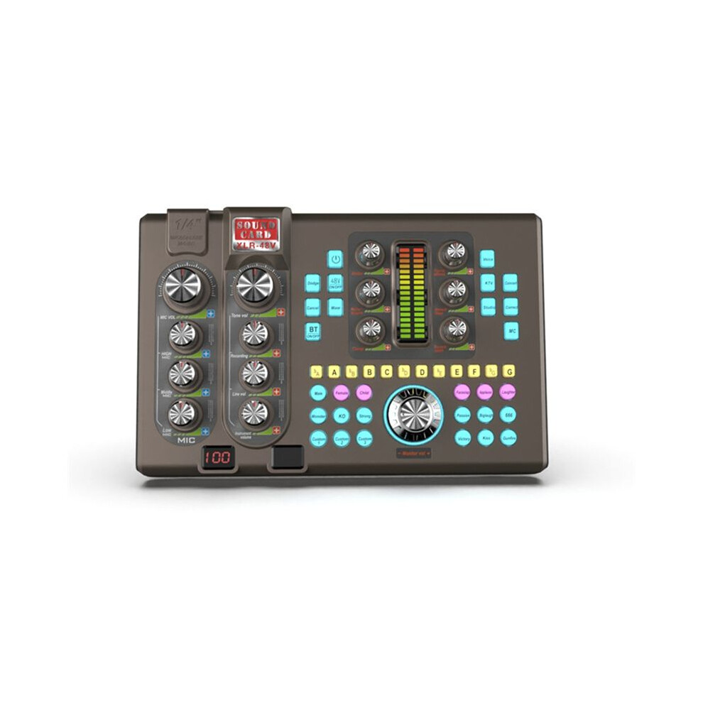 Sk80 Sound Card Stereo Five-Channel Audio Sound Card With Singing Sound Card For Outdoor Live Broadcast 6032787114551