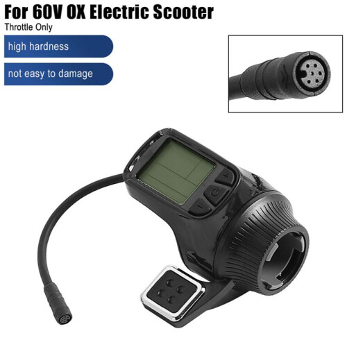 LED Display Panel for  OX 60V Dashboard Thumb Throttle Electric Scooter Accessories 1