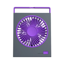 Desk Fan Portable USB Rechargeable Fan  Portable Fan for Camping 4 Speeds Quiet Table Personal Fan Wall Mounted B