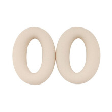 1 Pair Ear Pads for WH-H910N Headphone Silicone Protective Case Earmuff Repair Parts Creamy White