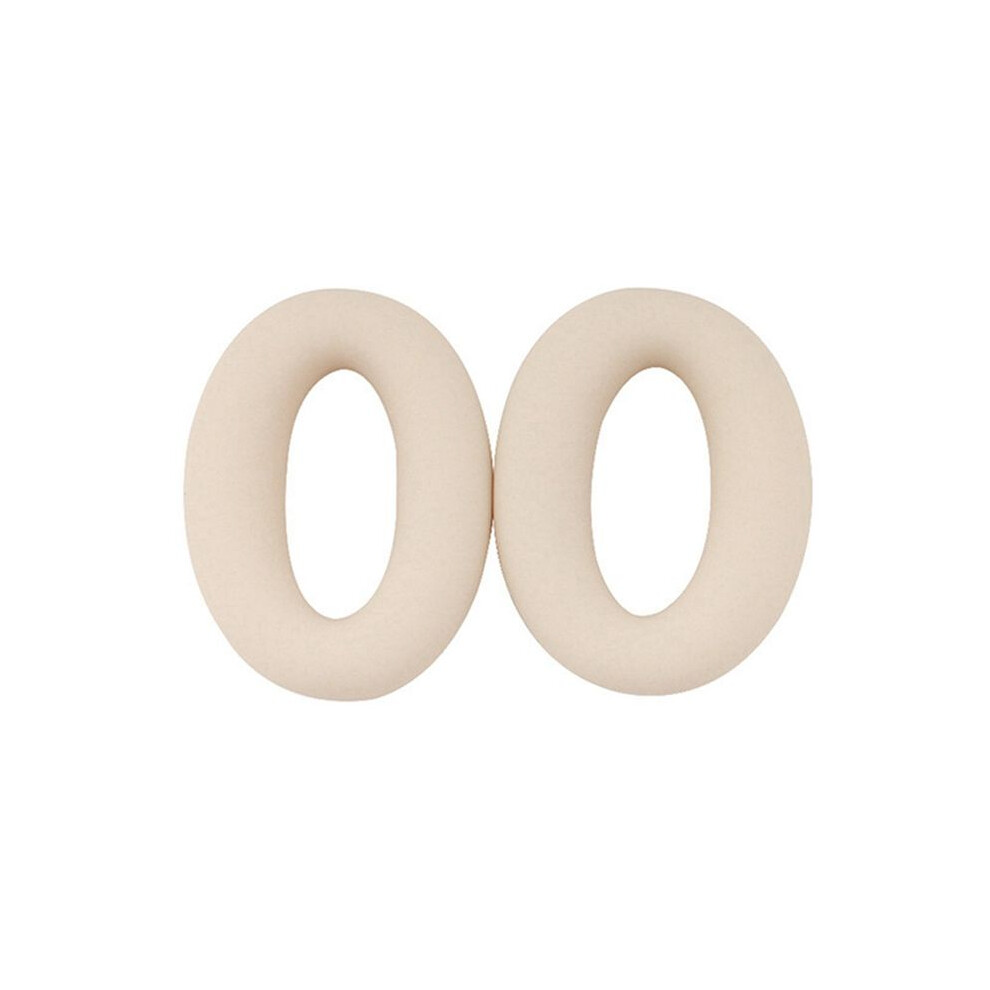 Photos - Portable Audio Accessories 1 Pair Ear Pads for WH-H910N Headphone Silicone Protective Case Earmuff Repair Parts Creamy White