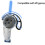Handle Accessories and Long Stick Handle Extension Grips for Meta Quest 3 Controllers 4