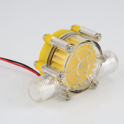 3X 10W Water Flow Pump   Generator Turbine Flow Hydraulic Conversion 12V 1