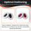 Replacement Breathable Mesh Design Ear Pads for  Cloud Silver II Headphone Soft Foam Ear Cushion Pads B 3