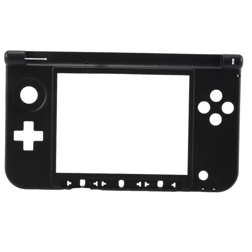 Middle Frame Replacement Housing Cover Case Bottom Console Cover for  3Ds Xl/Ll Game Console Case Black 1