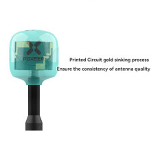 FOXEER FPV Antenna Lollipop 4 4+ 2pcs 5.8G 2.6dBi Omni Antenna 95MM LHCP UFL for RC FPV Racing Drone