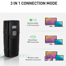 Scanner per Codici A Barre 2D Wireless Scanner Supporto POS Android Windows