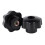 4 Pcs M10 Female Thread Nuts 50mm Plastic Star  Clamping Knob Grip 4
