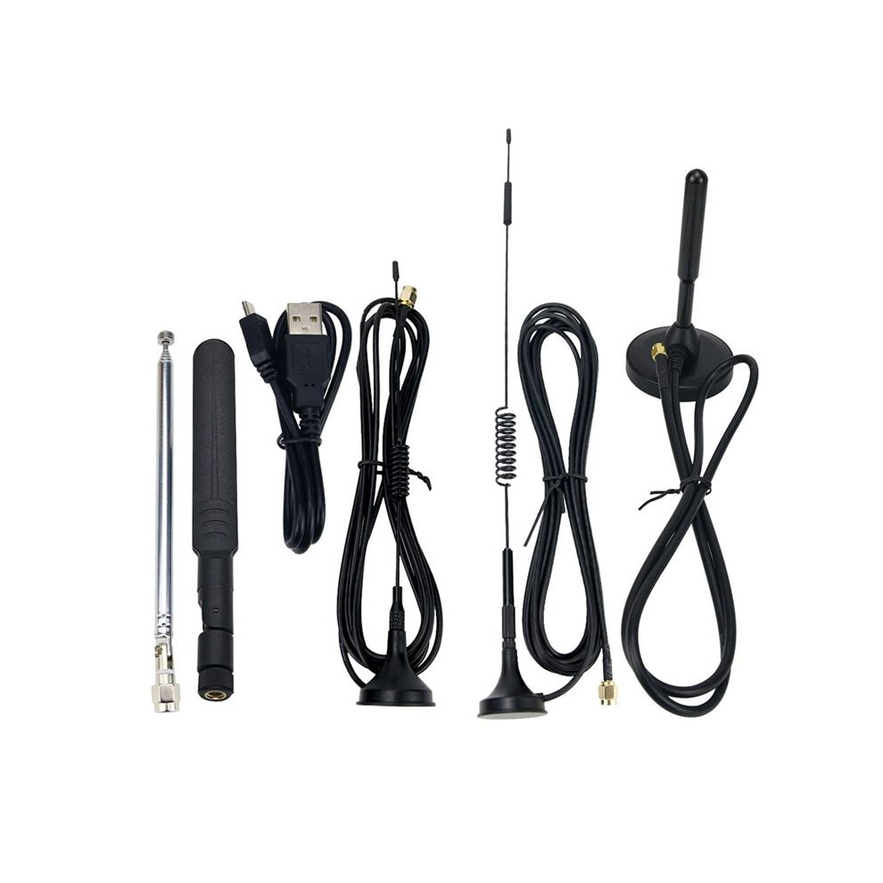 For Hamgeek Hackrf One Sdr Radio Receiver 5Pcs Antennas Kit With Usb Cable For Hackrf One Sdr Receiver Ham Radio 4711239747470
