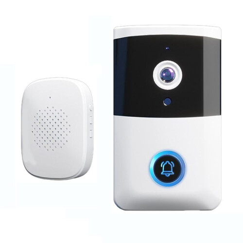 Wireless  Doorbell - Wireless Doorbell with with Intercom Function -with Night Vision - Doorbell for Home Security 1