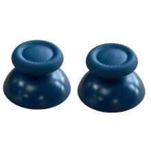 2PCS Joystick Cap for PS5 Game Console 3D Button Key Cover for Playstation5 Mushroom Joystick Cap -Black-Green