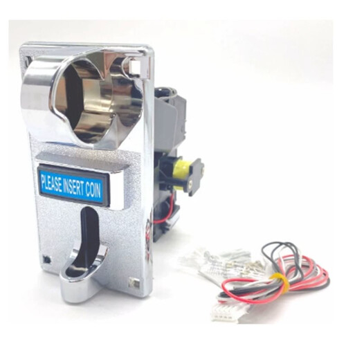 Arcade Coin Acceptor 636 Multi Electronic Roll Down Coin Acceptor Selector Mechanism Vending Machine Arcade Game Ticket
