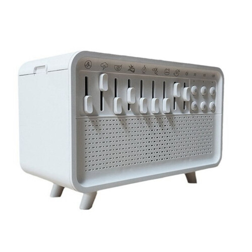 Speaker White Noise Machine Diffuser Air Aroma Diffuser Humidifier Machine with 8 Group Nature Sound EU Plug
