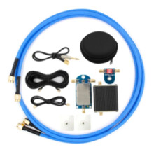 Wideband Magnetic Loop Antenna 50K-500MHz 17dB Gain for AM FM VHF UHF SDR Receiver Radio