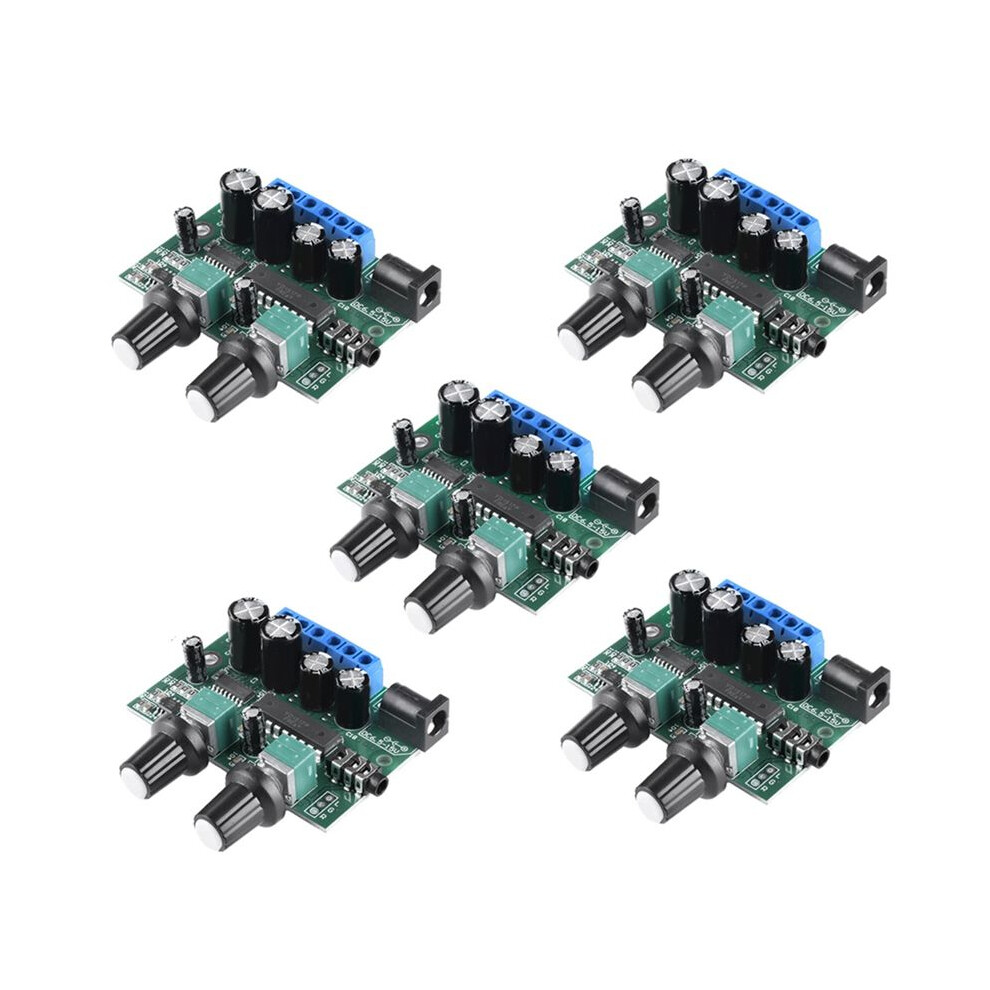5Pcs 2.1 Subwoofer Amplifier Audio Board 6Wx2+25W Bass Amplifier Hifi Yd1517p For 4-6Inch 40W Subwoofer Speaker Diy 6033129762027