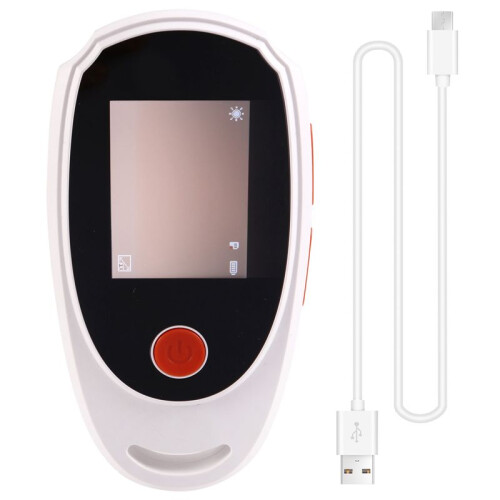 Microscópio Digital Portátil com Tela Colorida IPS de 2,0 Polegadas, Lupa Portátil para Crianças, Ampliação de 400x