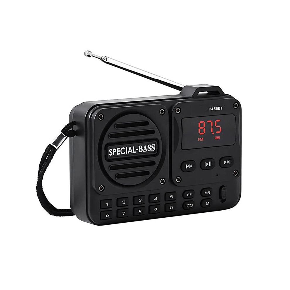 Portable Digital Radio Compatible 5.0 Fm Radio Receiver With Led Display U Disk Tf Card Mp3 Loudspeaker A 4712937326905