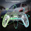 P4 Wireless Gaming Controller RGB Light  Wireless Gamepad 6-Axis Gyro for PS4 PC 4