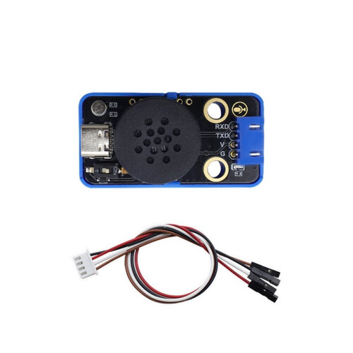 AI Xiaozhi English Voice Module DIY Electronic Building Blocks for  Blocks for Project Programming with Case