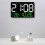 Electronic Wall Clock Temperature Date Display Table Clock Wall-Mounted Digital LED Alarm Clocks for Home B 3
