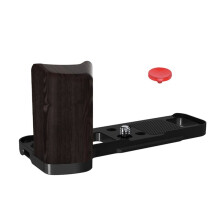 L-Shaped Grip for X100VI Camera Cold Shoe Grip Quick Release Plate One-Handed L-Plate Accessories Ebony