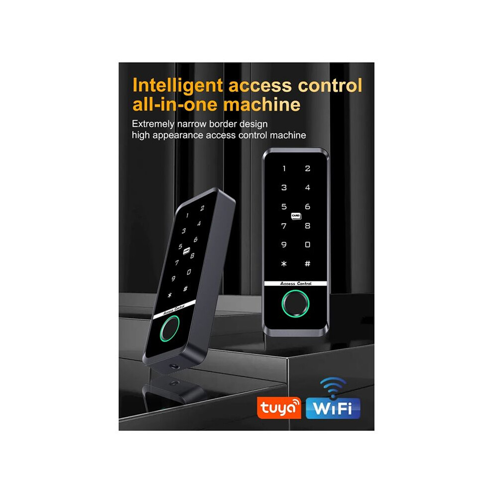 Wifi Tuya App Biometric Fingerprint Access Controller Keypad Ip66 Waterproof Standalone Door Access Control System(A) 6032270391889