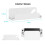 Game Console Wall Mounted Holder Bracket for / OLED Host Handle Hanger Wall Mount Storage Rack White 8